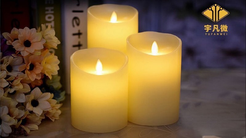 led蠟燭燈方案開發案例